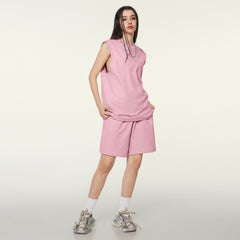 FAIABLE Unisex Quick-Dry Breathable Tank Top and Shorts Set – Lightweight Ice Skin Fabric with Moisture-Wicking, Sun Protection & Antibacterial Properties – Ideal for Gym, Running, Yoga, Training, and Everyday Activewear