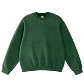 FAIABLE Unisex CrewNeck Sweatshirt for Women and Men Oversized Heavyweight Vintage Washed Pullover Soft Cozy Hoodie Style Top for Casual Everyday Wear Fall and Winter Relaxed Fashion Outfit Thick Streetwear