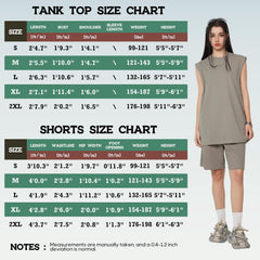 FAIABLE Unisex Quick-Dry Breathable Tank Top and Shorts Set – Lightweight Ice Skin Fabric with Moisture-Wicking, Sun Protection & Antibacterial Properties – Ideal for Gym, Running, Yoga, Training, and Everyday Activewear