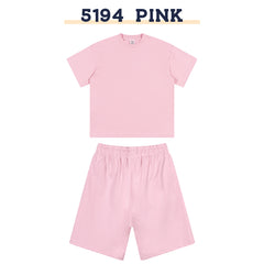 FAIABLE Unisex Oversized Summer Shorts Set – 2-Piece Quick-Dry & Breathable Lounge Outfit for Women – Ice Skin Fabric with Sun Protection and Antibacterial Properties – Casual Loose-Fit Activewear for Running, Yoga, Gym, and Everyday Comfort