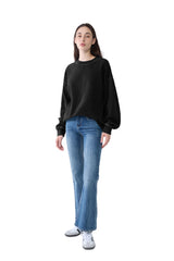 FAIABLE Sweatshirt for Women Oversized Waffle Crewneck Sweatshirts Unisex Fashion Pullover Hoodies Sweaters Outfits