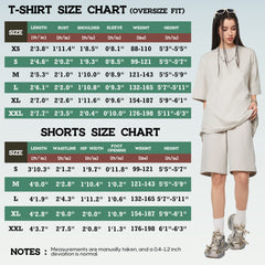 FAIABLE Unisex Oversized Summer Shorts Set – 2-Piece Quick-Dry & Breathable Lounge Outfit for Women – Ice Skin Fabric with Sun Protection and Antibacterial Properties – Casual Loose-Fit Activewear for Running, Yoga, Gym, and Everyday Comfort