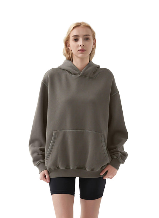 FAIABLE Ultimate Comfort Oversized Fleece Lined Sweatshirt