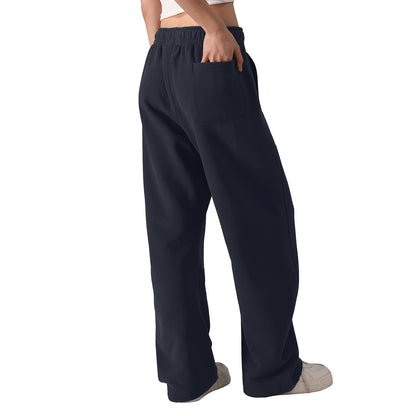 FAIABLE Bend Blade Washed Unisex Sweatpants Elastic