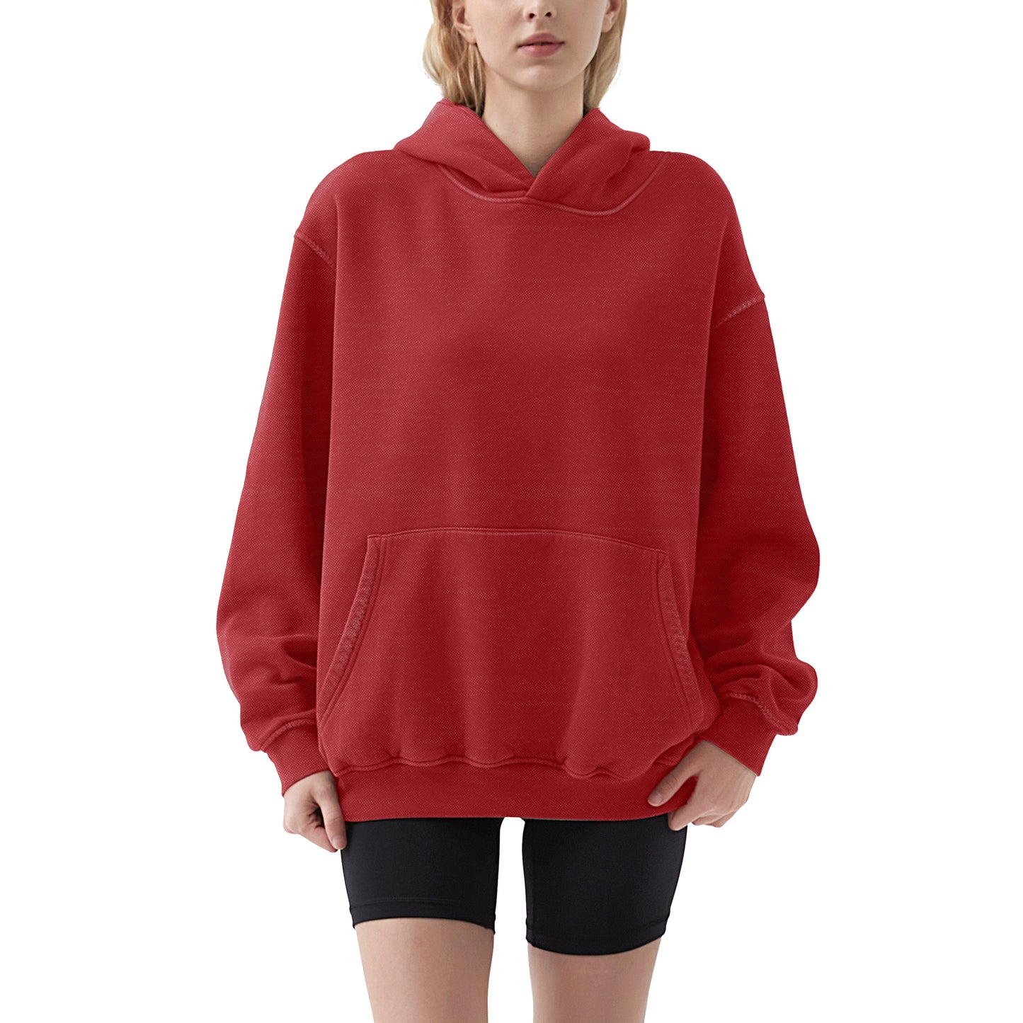 FAIABLE Ultimate Comfort Oversized Fleece Lined Sweatshirt