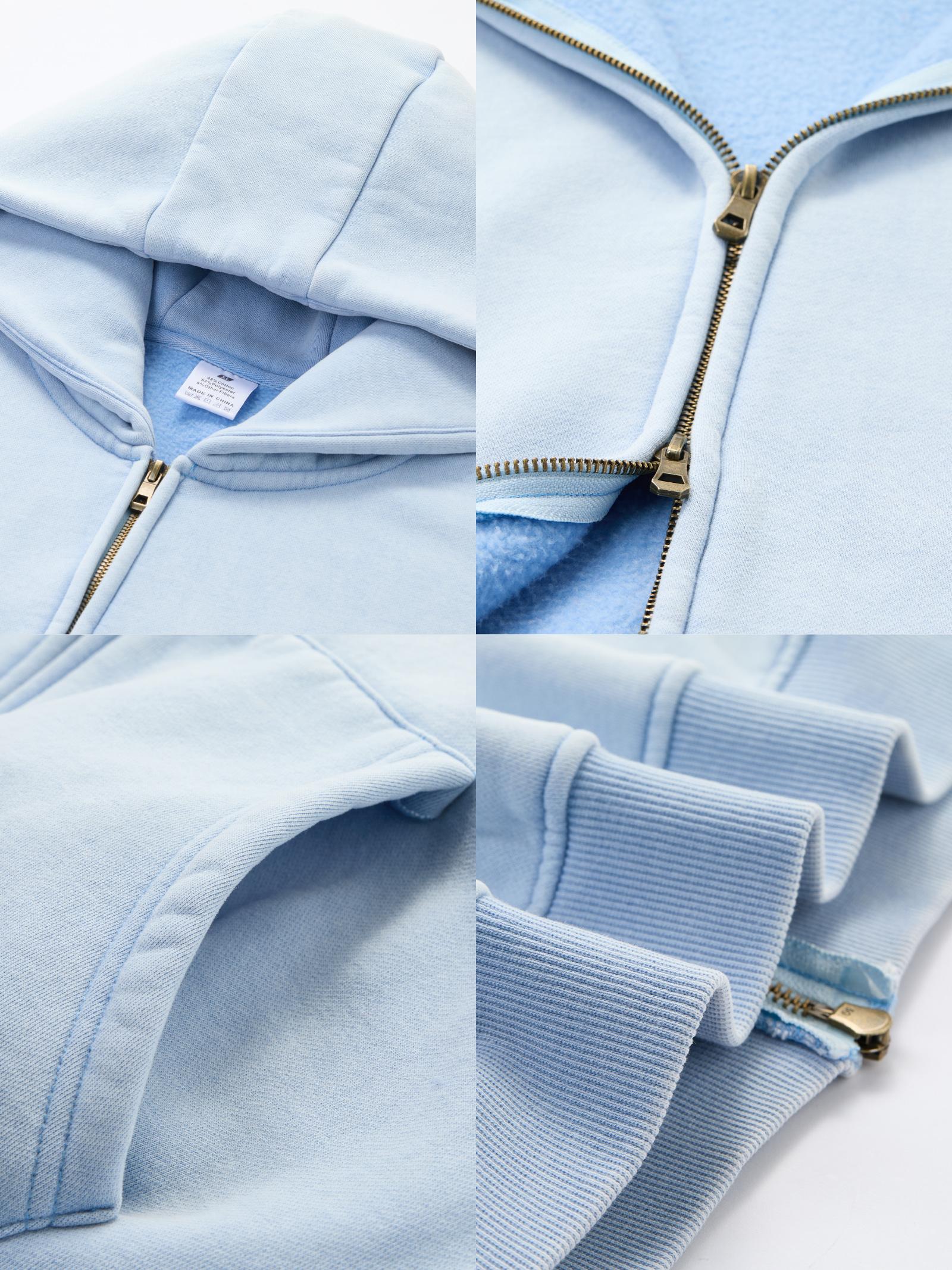 FAIABLE Unisex zip up hoodie