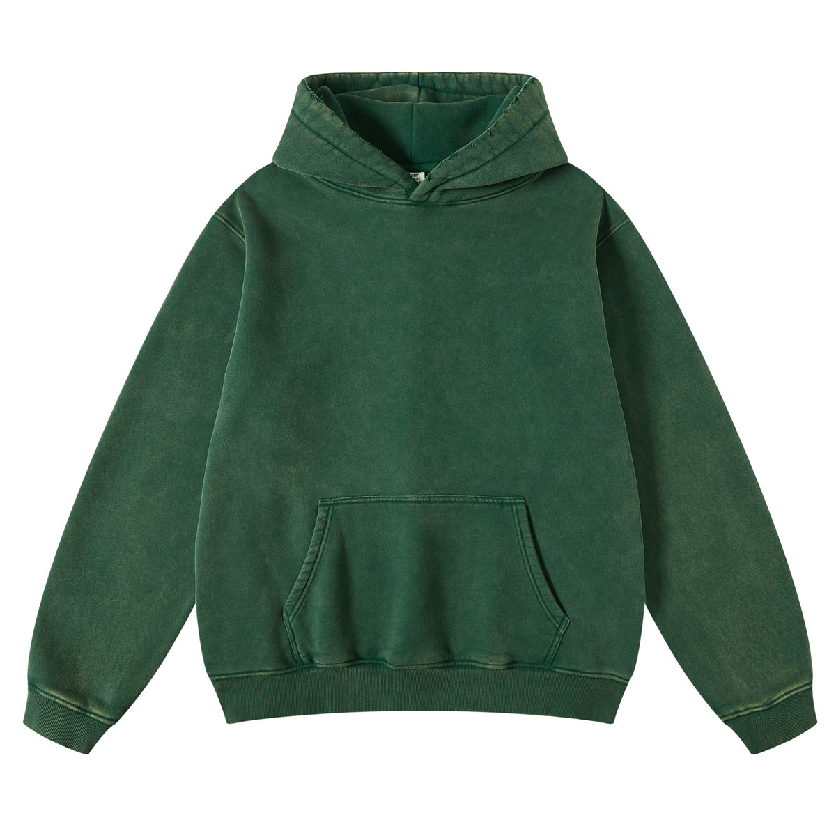 FAIABLE FADE CRAFT Unisex Oversized Acid Wash Hoodie Pullover