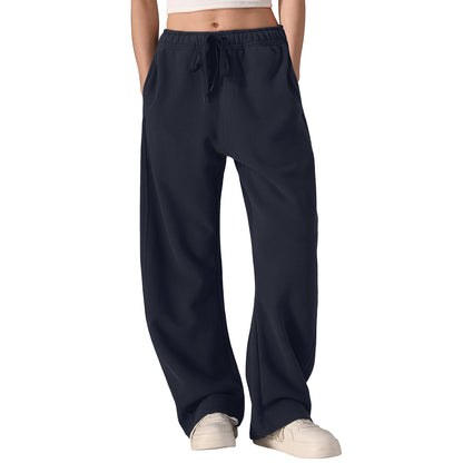 FAIABLE Bend Blade Washed Unisex Sweatpants Elastic