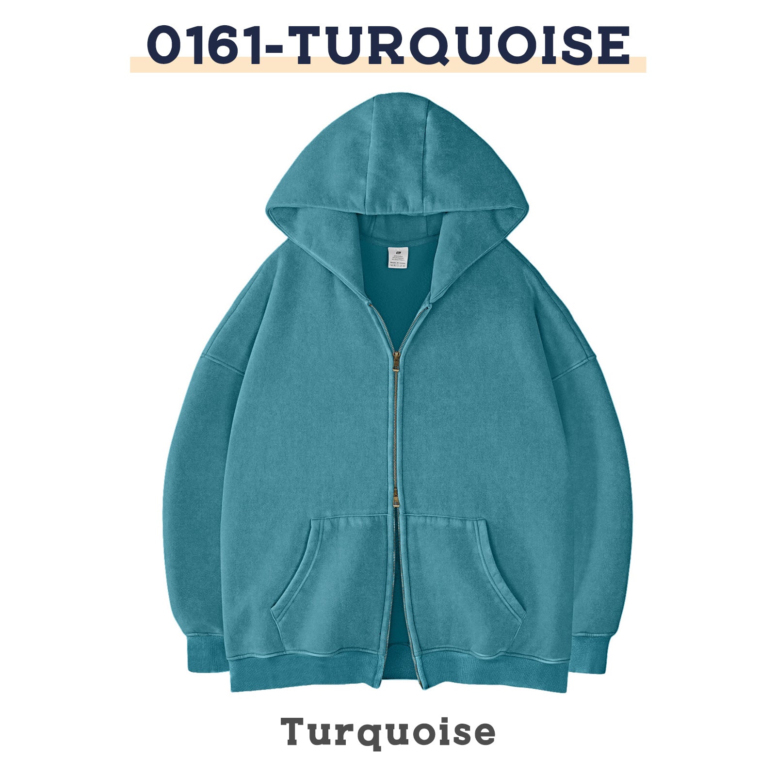 Faiable Women's Double Zip Up Oversized Acid Wash Hoodie Heavyweight Fleece Cotton for Casual Outings and Everyday Wear