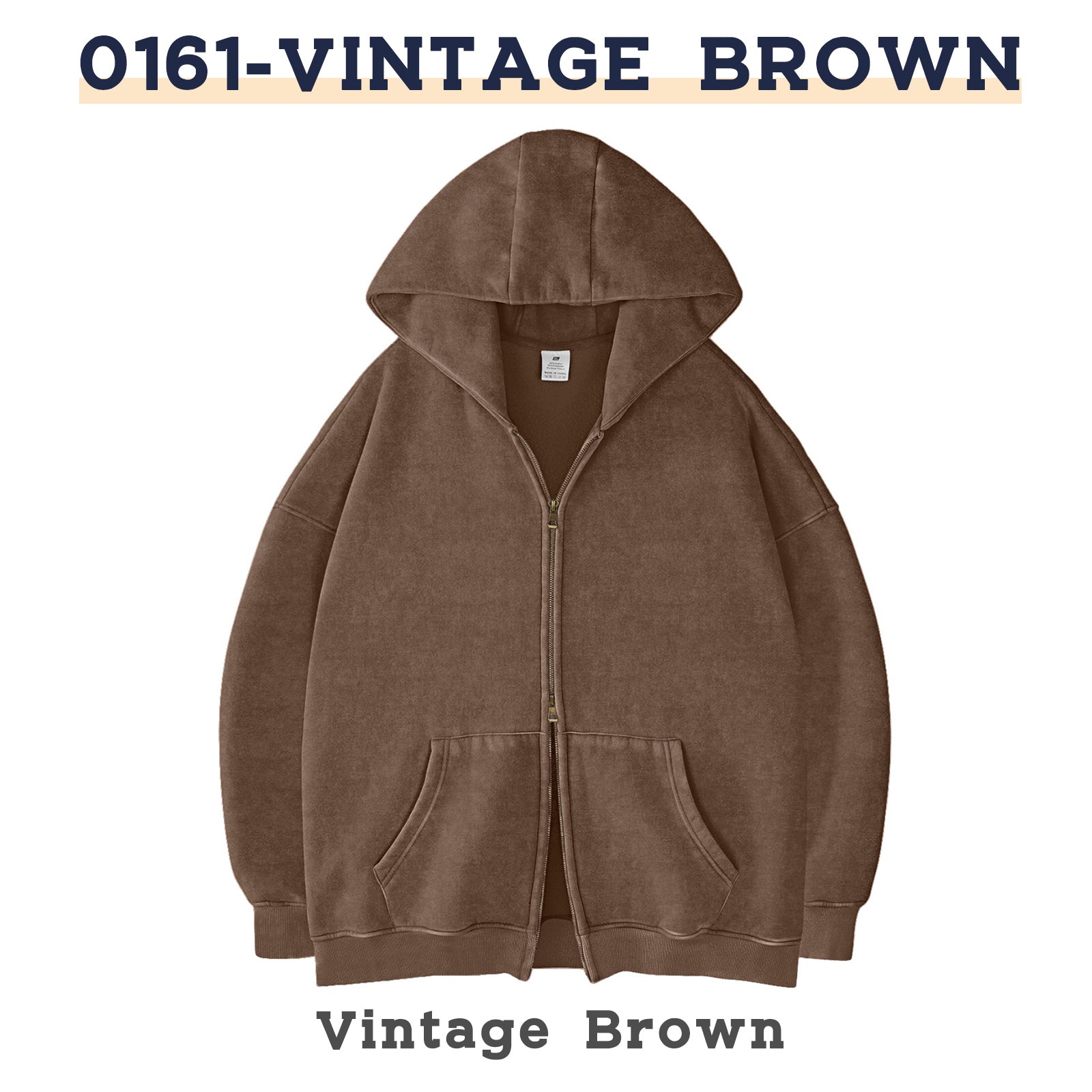 Faiable Women's Double Zip Up Oversized Acid Wash Hoodie Heavyweight Fleece Cotton for Casual Outings and Everyday Wear