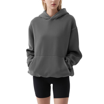 FAIABLE Ultimate Comfort Oversized Fleece Lined Sweatshirt