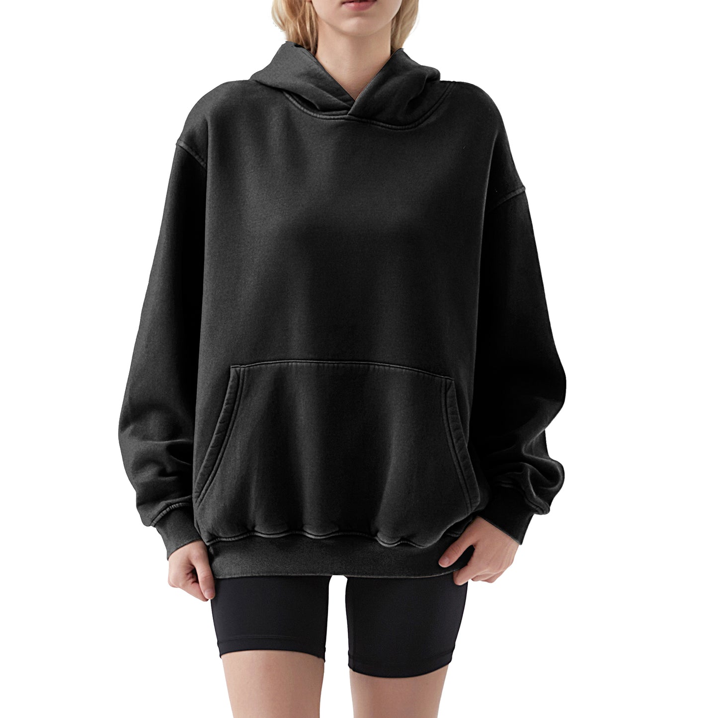 FAIABLE Ultimate Comfort Oversized Fleece Lined Sweatshirt